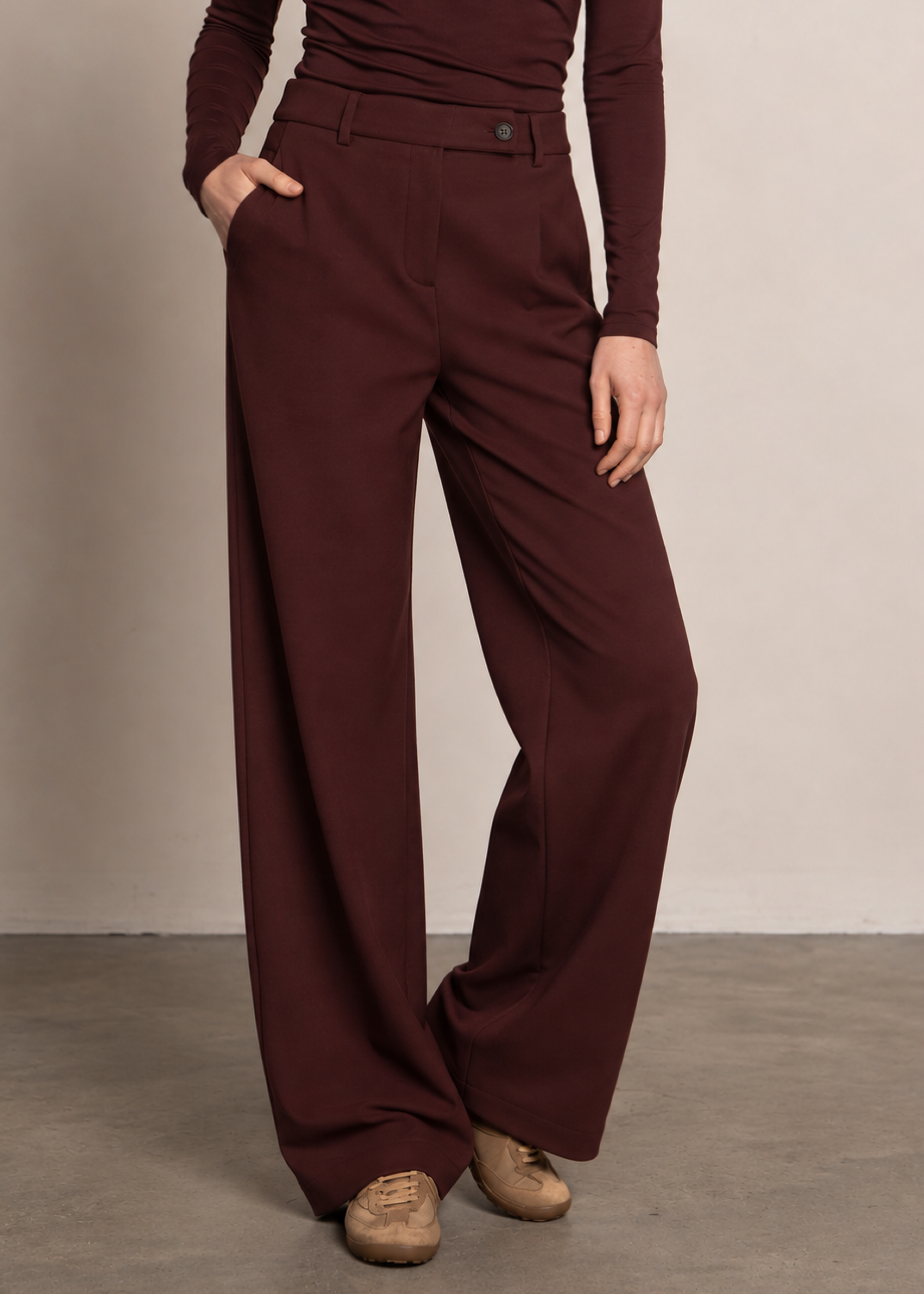 Dafny Trousers - Amarone