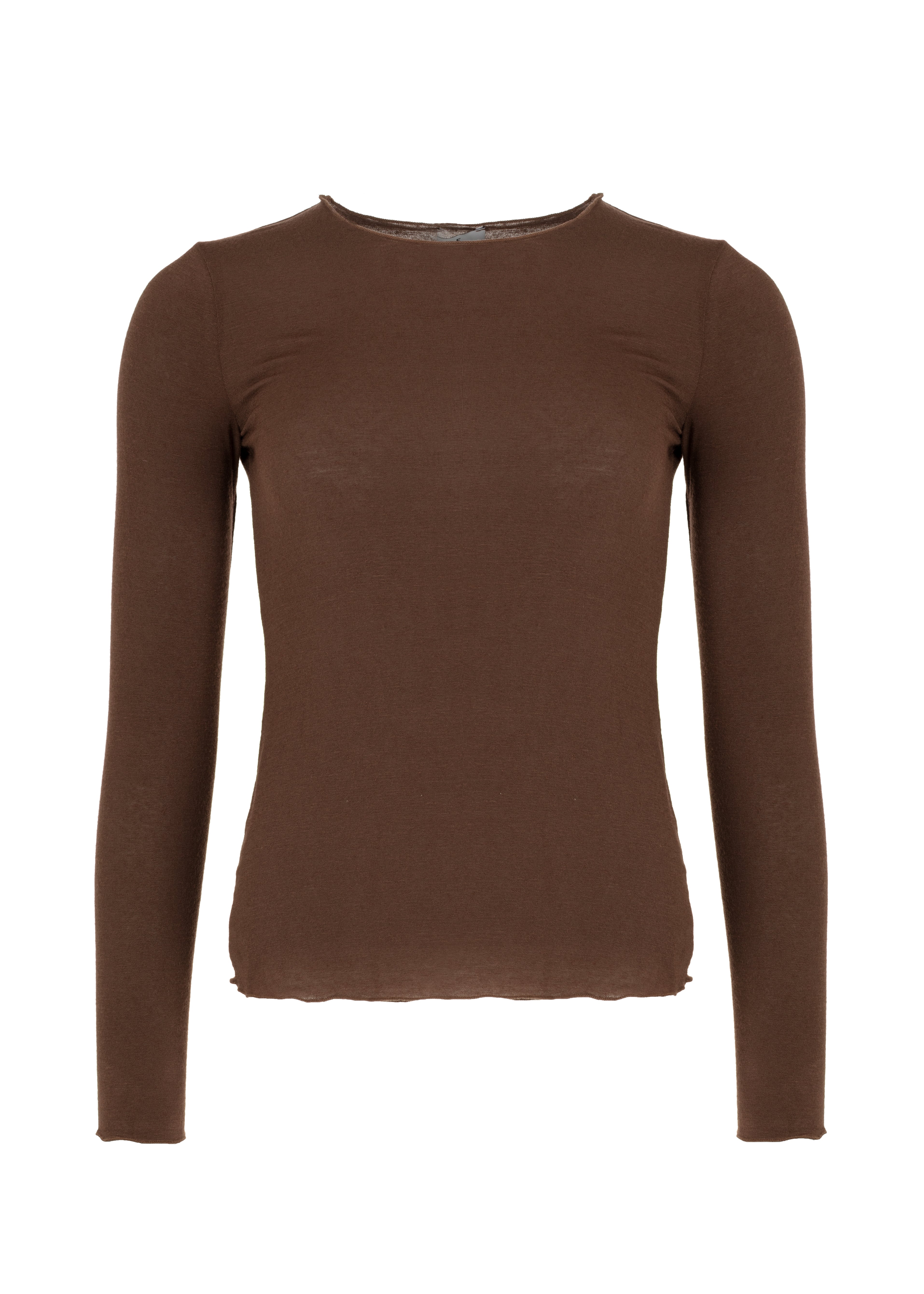 Davia Kasjmier Longsleeve - Cacao