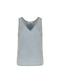 Delphi Top Faded Light Blue