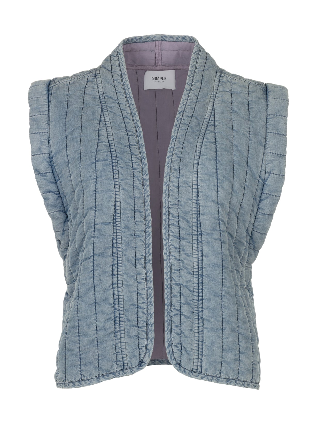 Dempi Gilet Sun Faded Blue