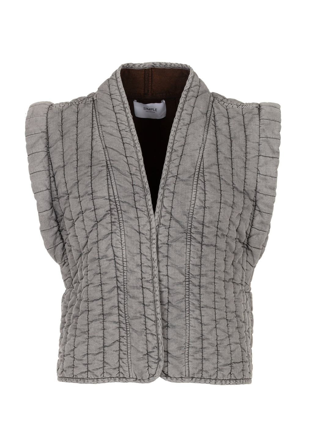 Dempi Gilet Faded Black