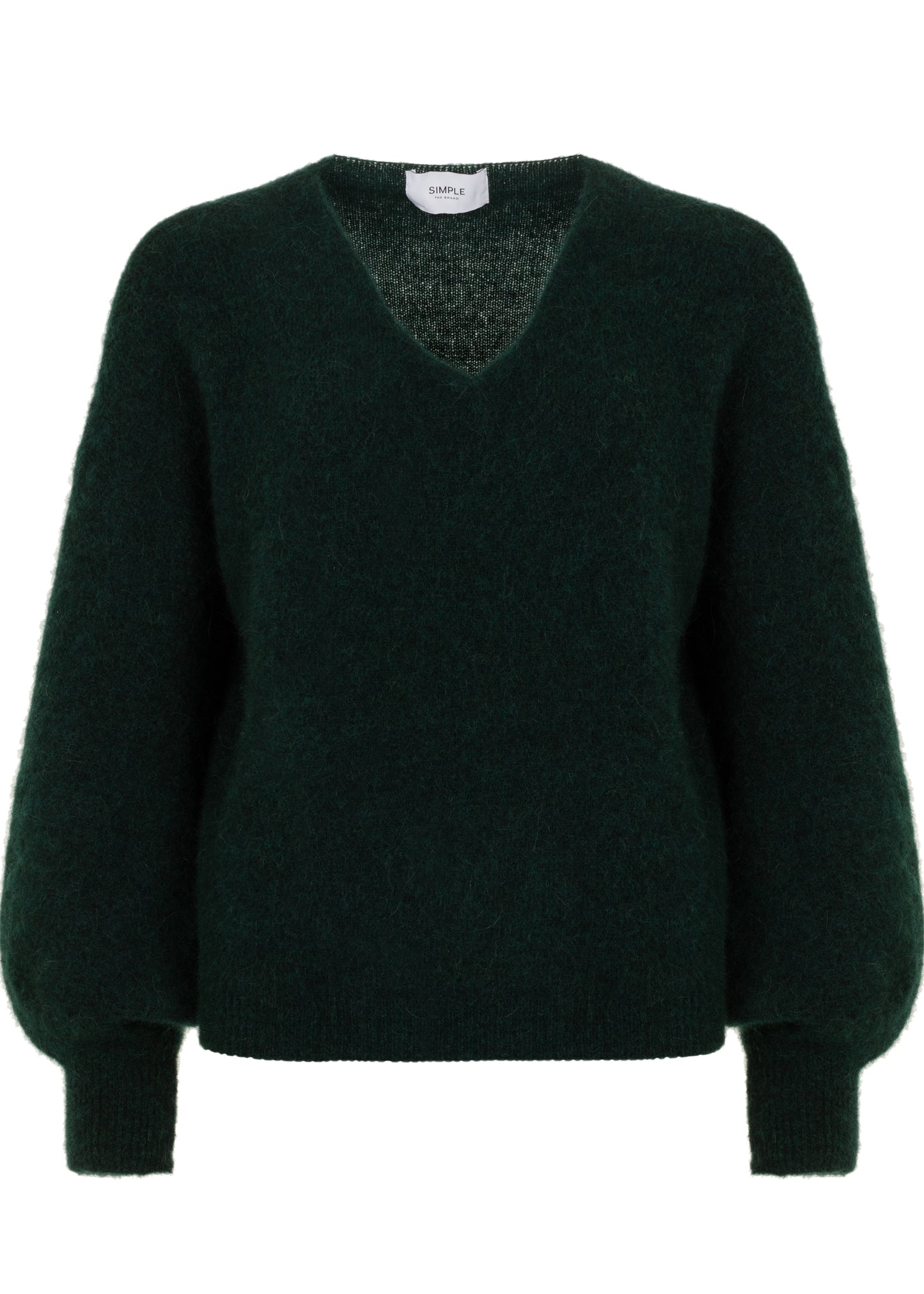 Deux Sweater Deep Emerald