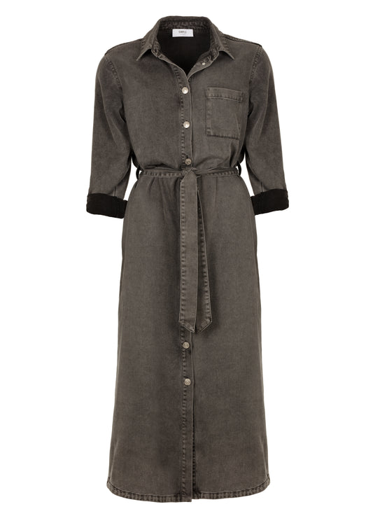 Dina Dress Washed Black