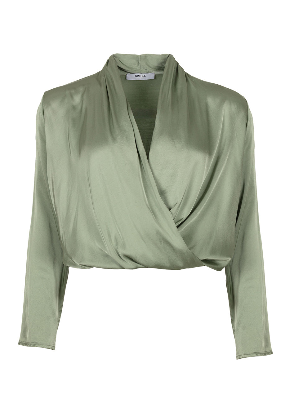 Eben Blouse Stone Green