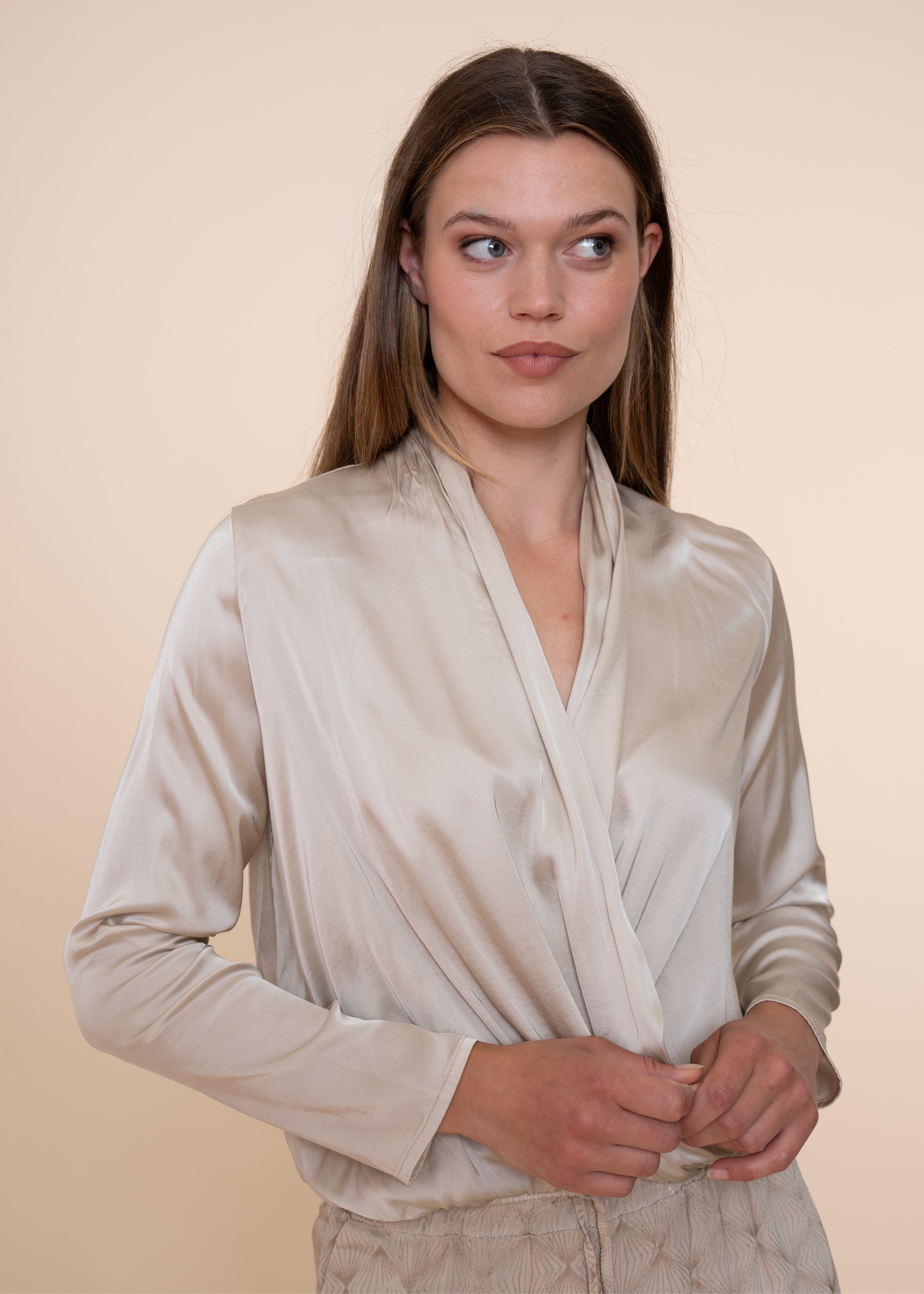 Eben Blouse Parchment