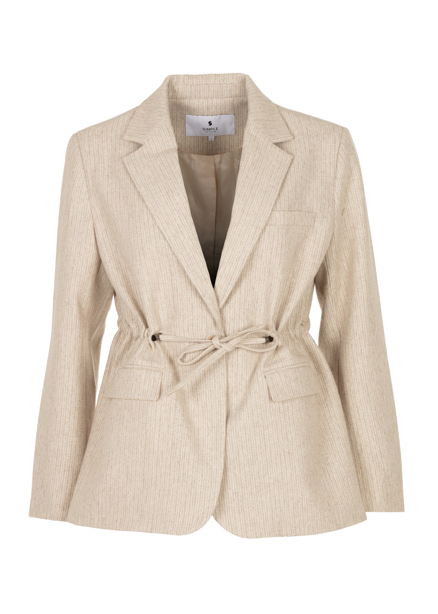 Eliana Blazer Biscuit Mel