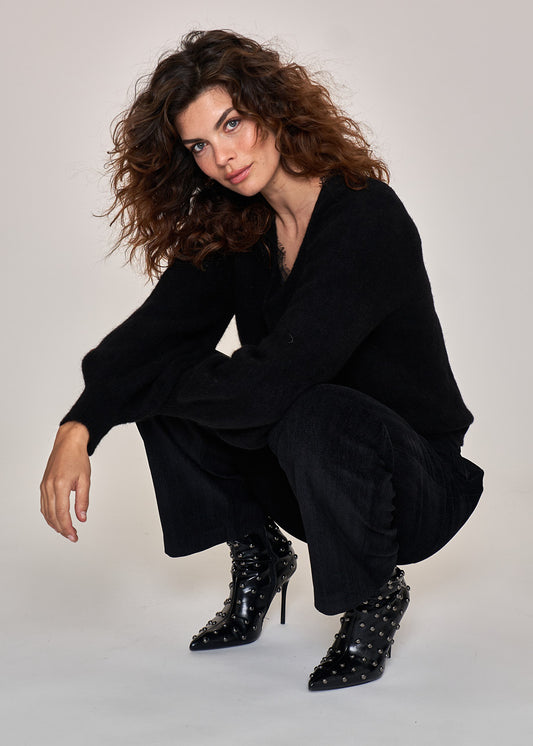 Deux Sweater Black