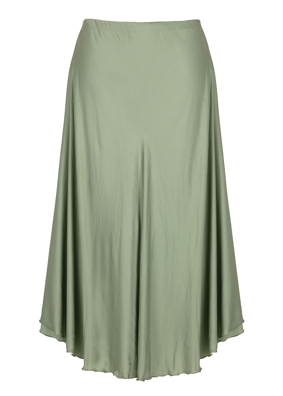 Flach Skirt Stone Green