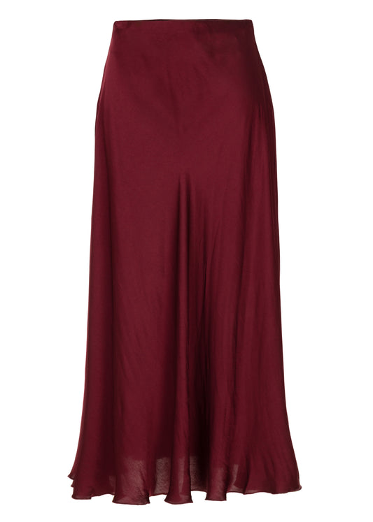 Flach Skirt Burgundy