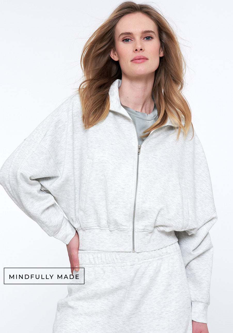 Shaya Cardigan Lt Grey Mel
