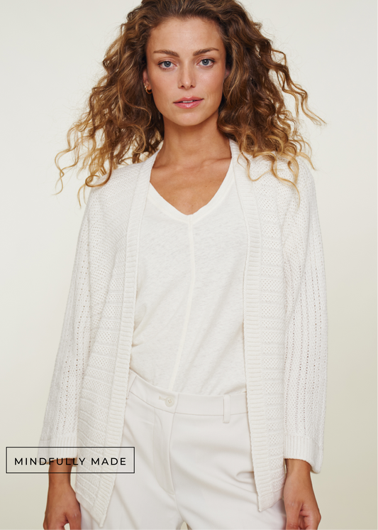 Tango Cardigan Egret