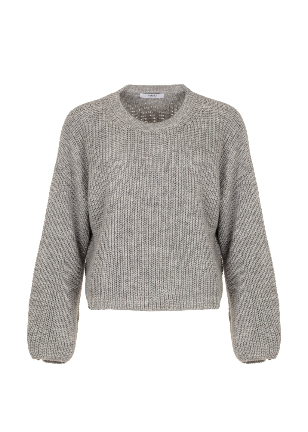 Freda Knit - Light Grey Melange