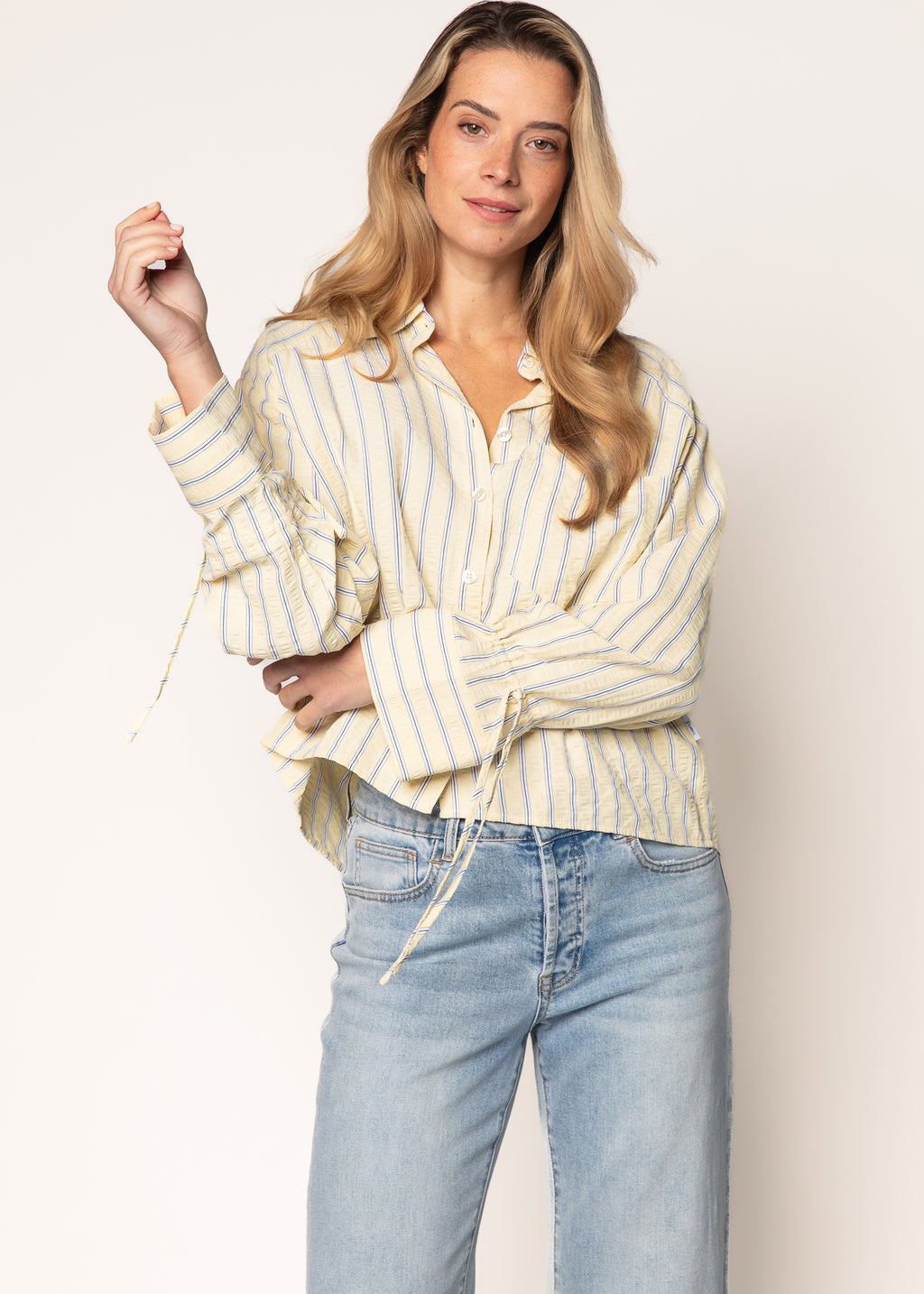 Isala Blouse Pastel Yellow