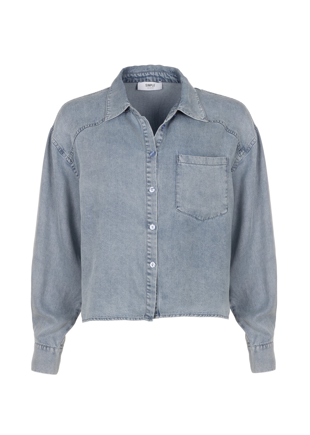 Isala blouse Sun Faded Blue