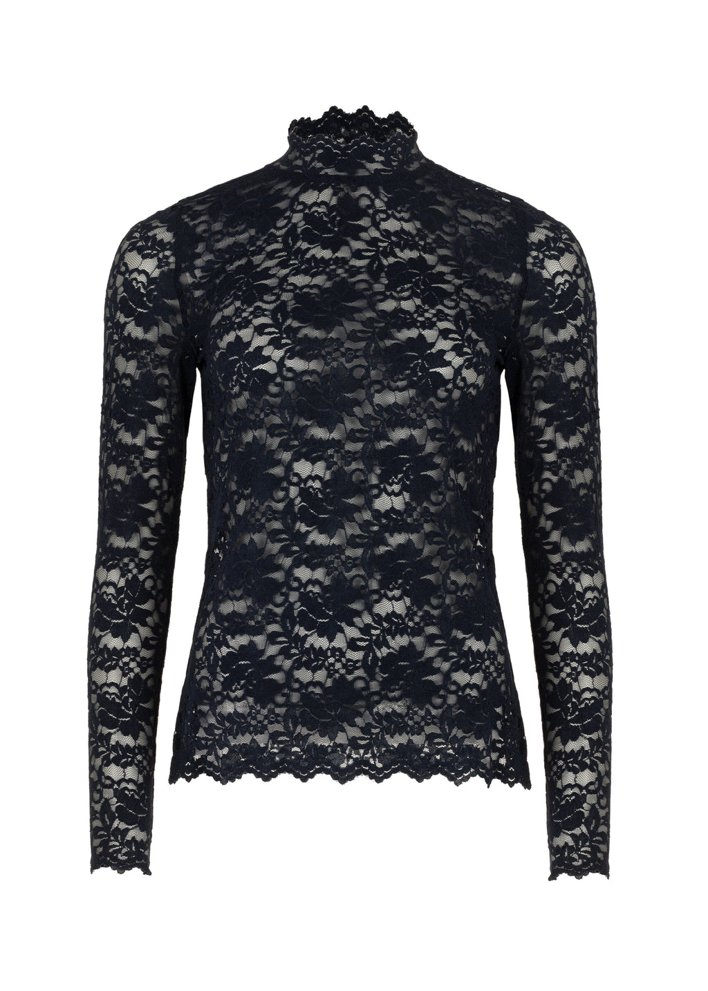 Jeanne Kanten Top - Blue Navy