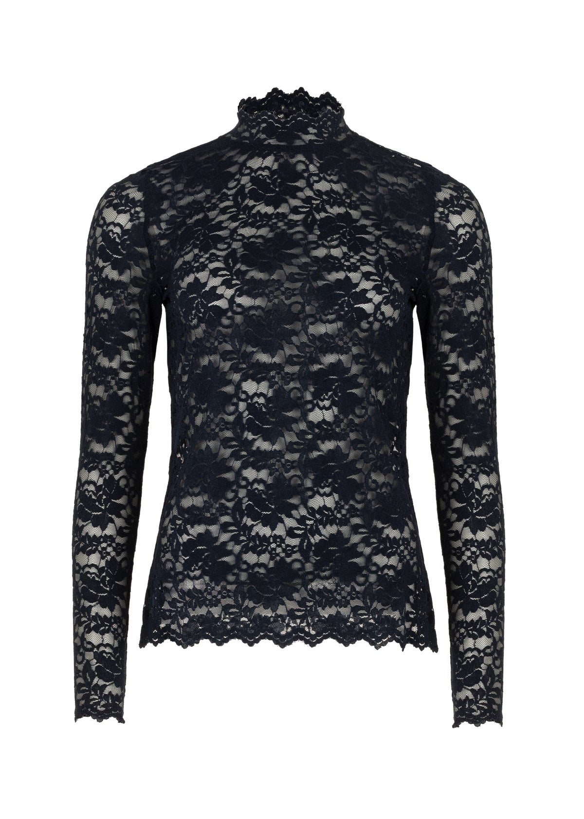 Jeanne Kanten Top - Blue Navy