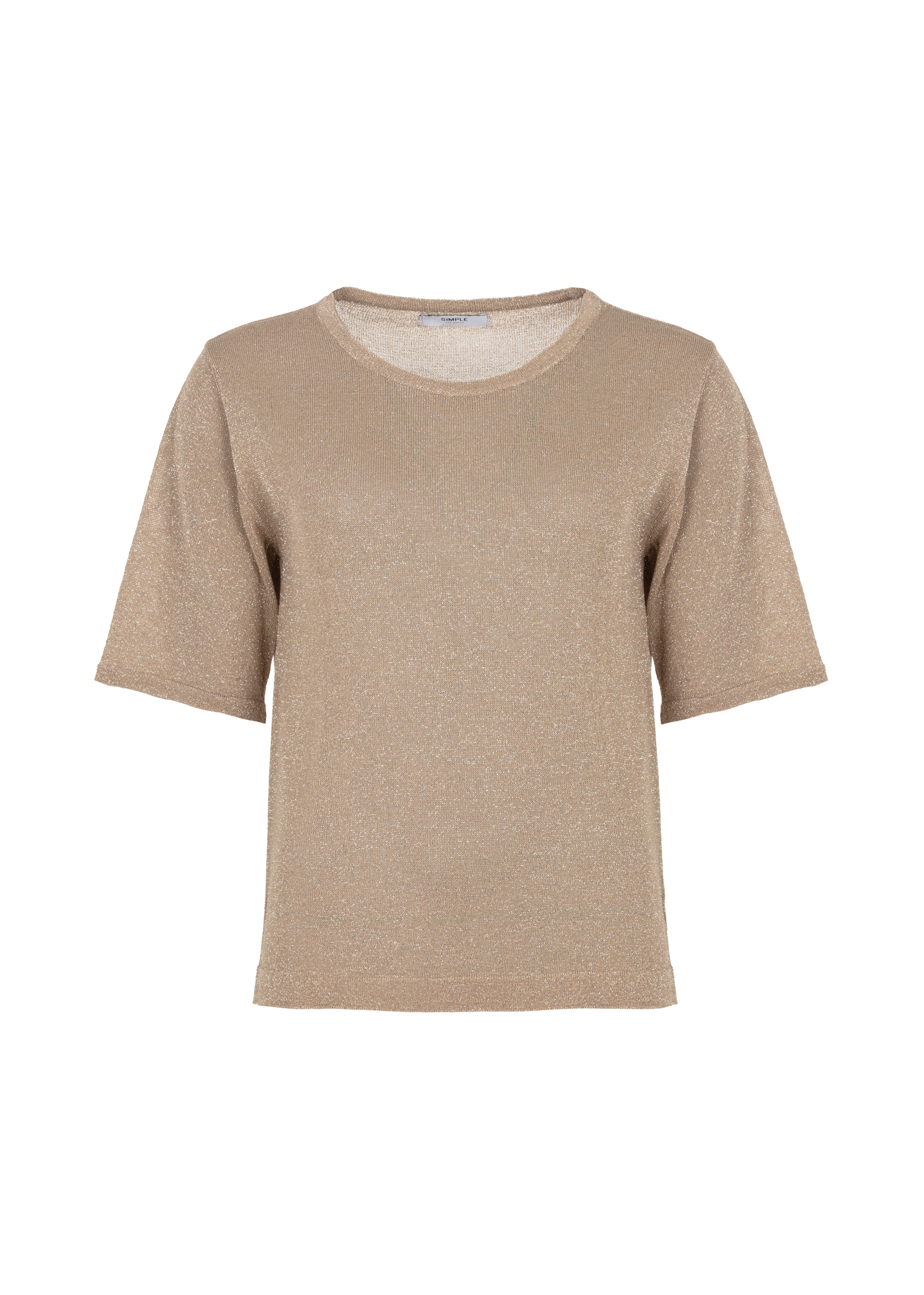 Jupiter T-shirt Taupe Silver