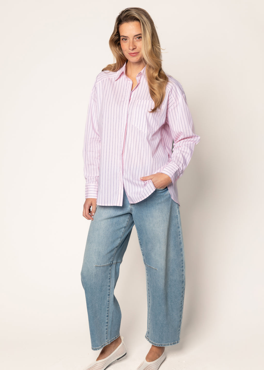 Lilly Blouse Pastel Pink