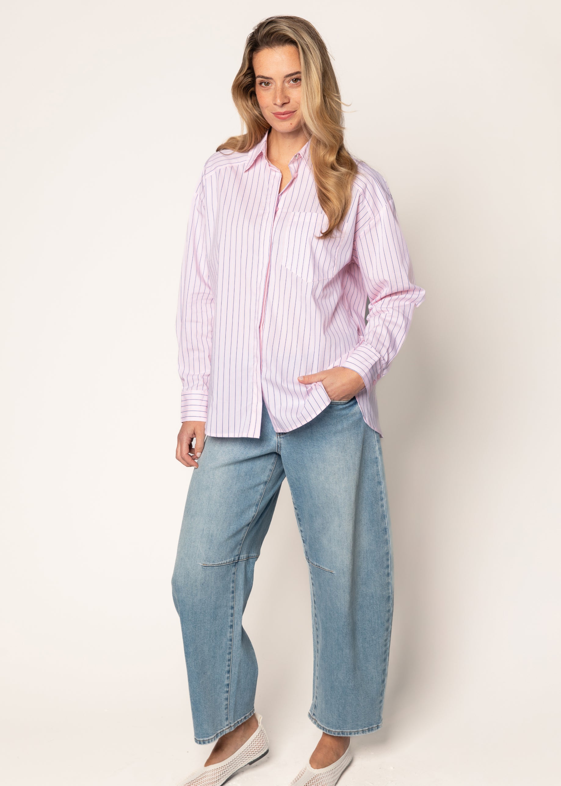 Lilly Blouse Pastel Pink