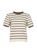 Lenka SS Top Ecru White