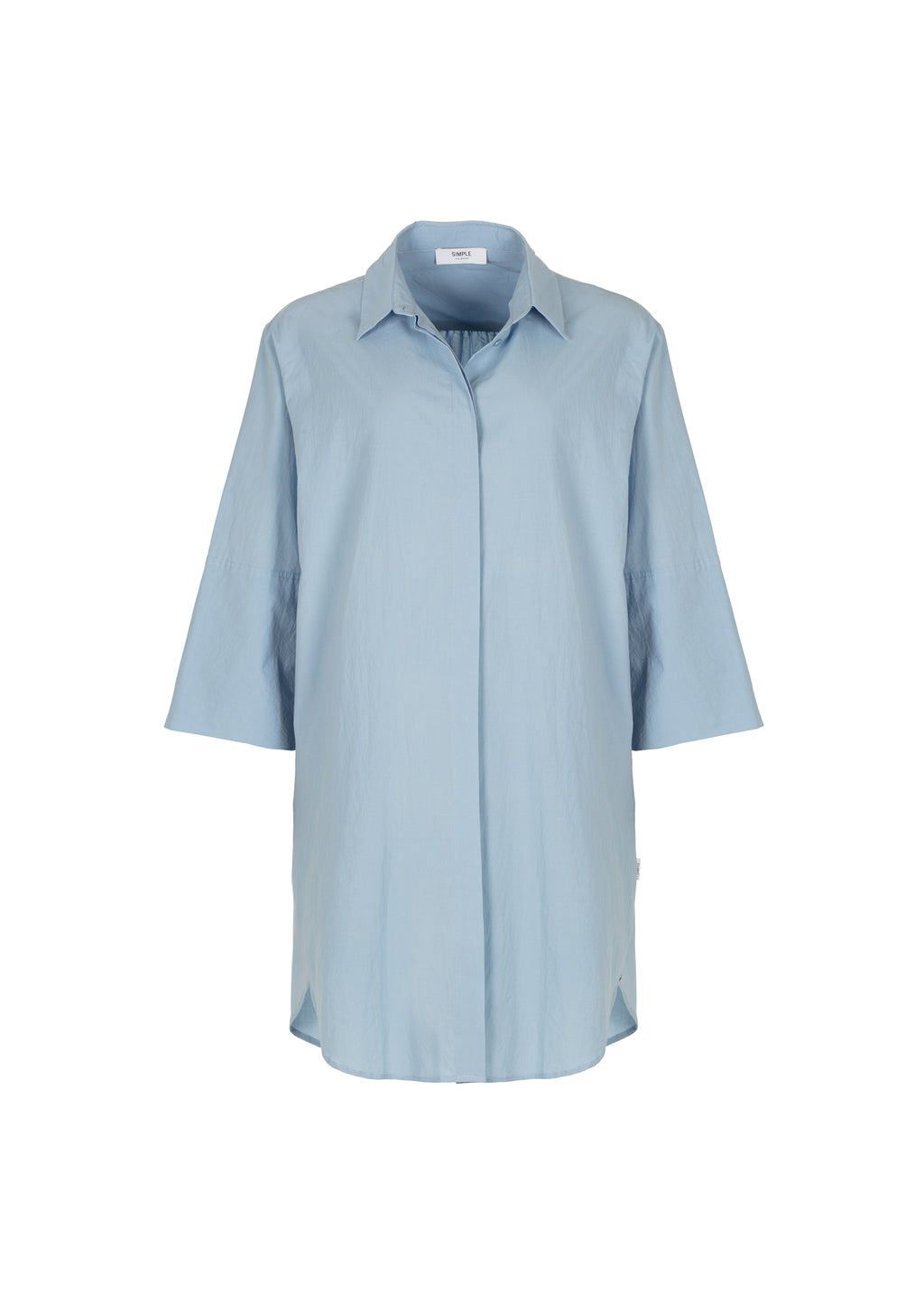 Leticia Dress LS Sky Blue