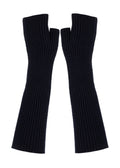 Lisel Gloves - Blue Black