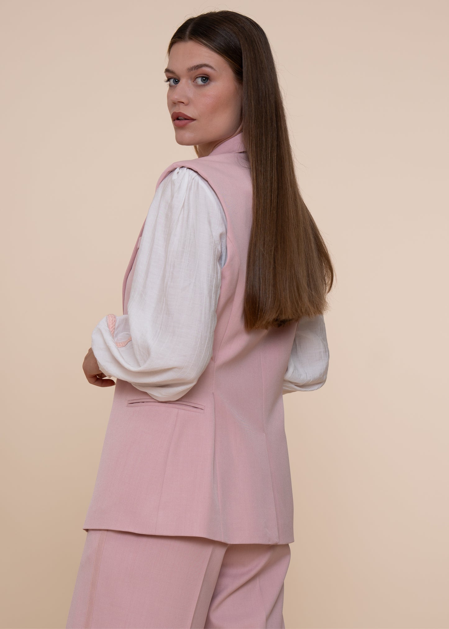 Kaisa Blazer Misty Rose