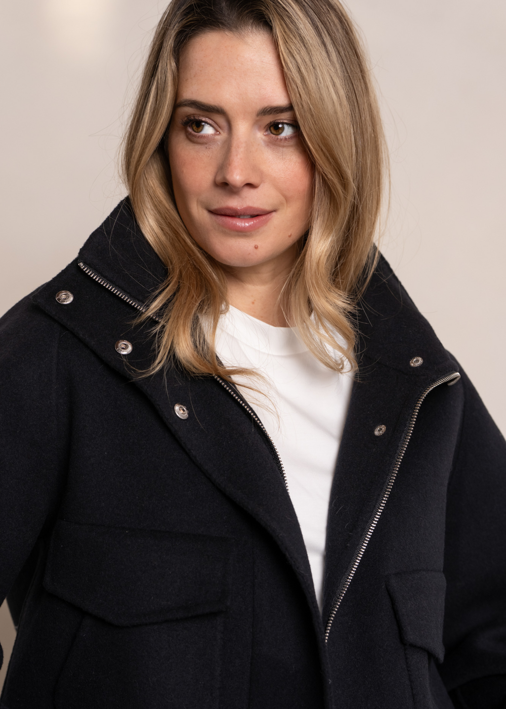 Maja Jacket - Navy Blue