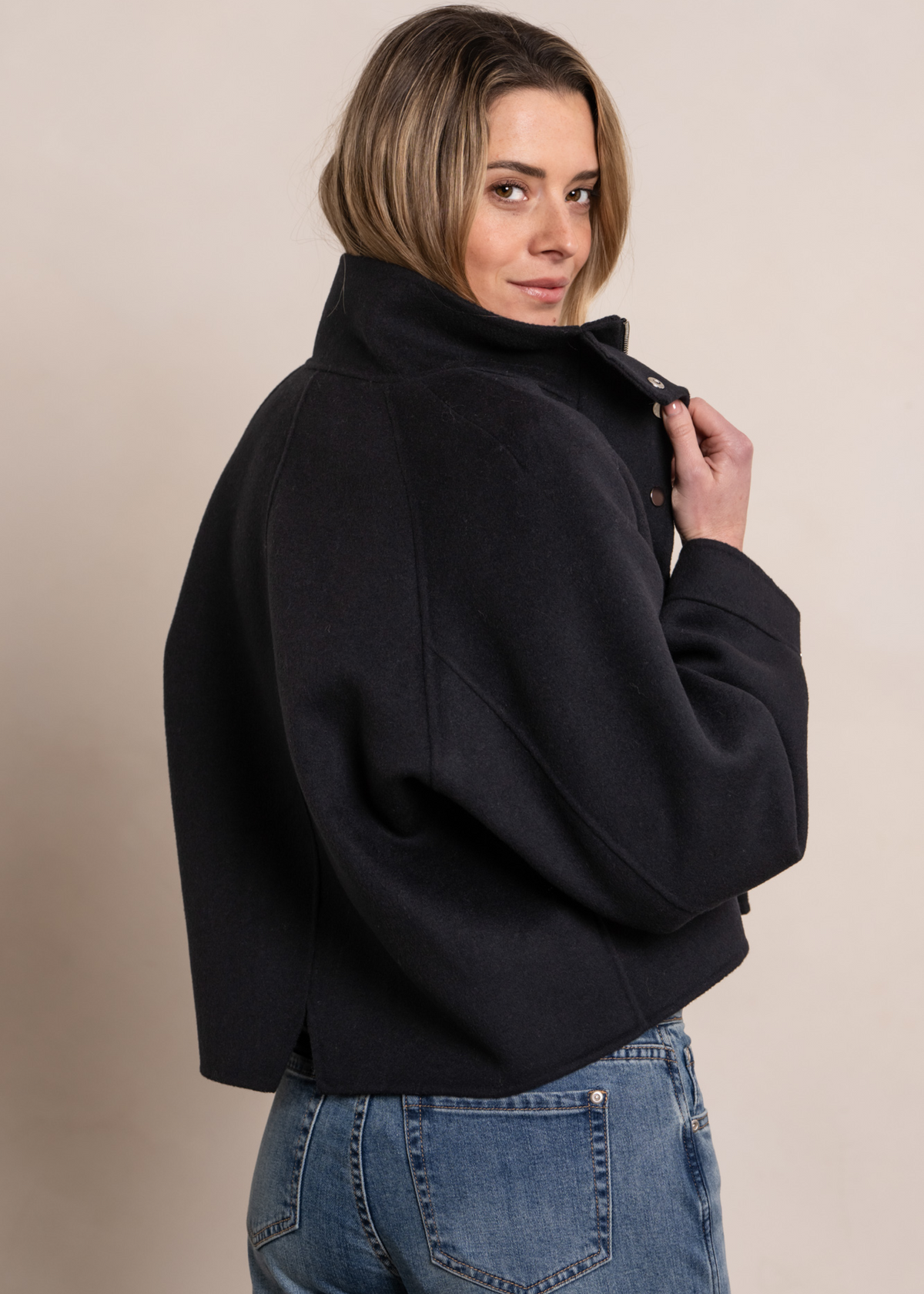 Maja Jacket - Navy Blue
