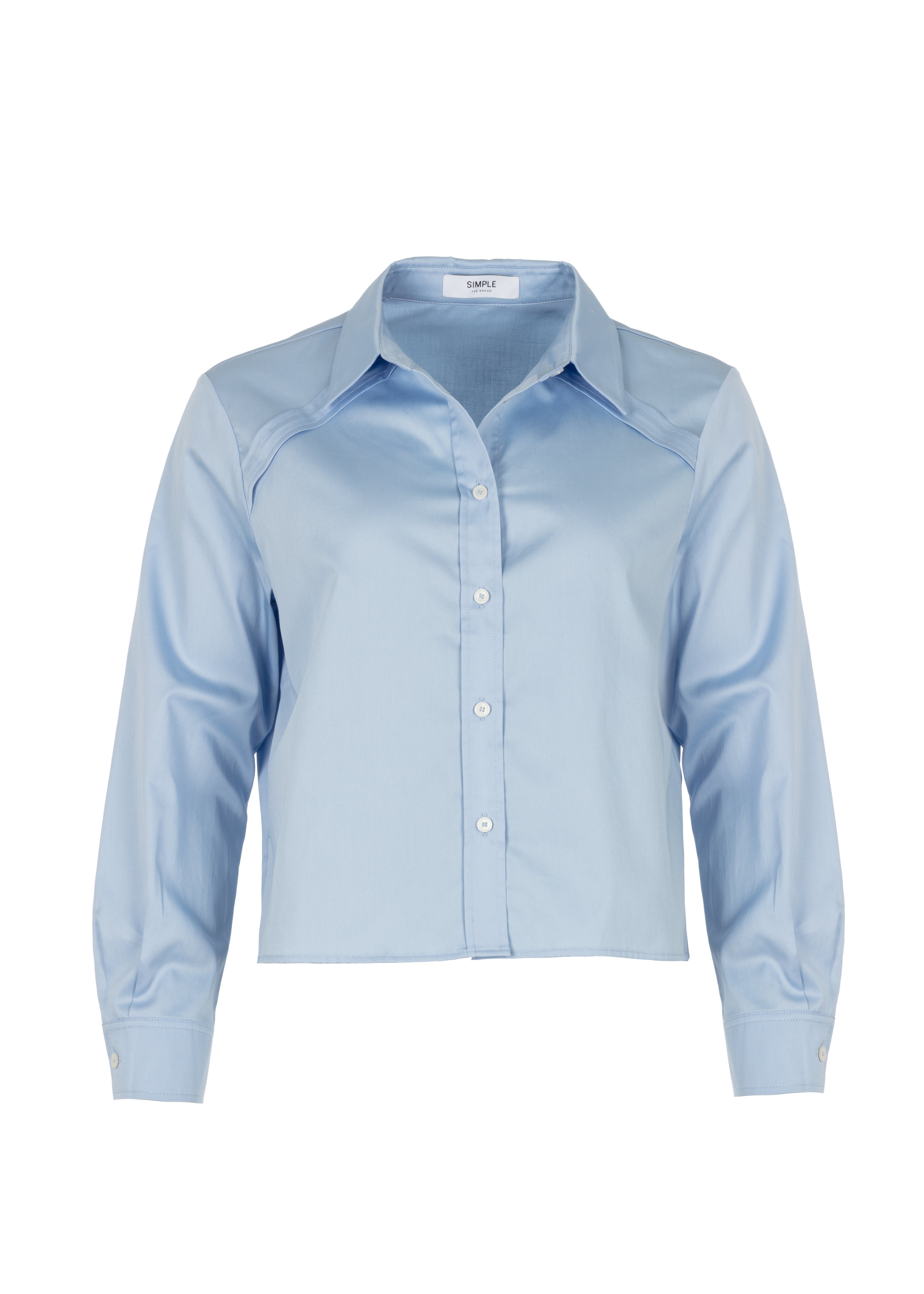 Marina Blouse - Ice Blue