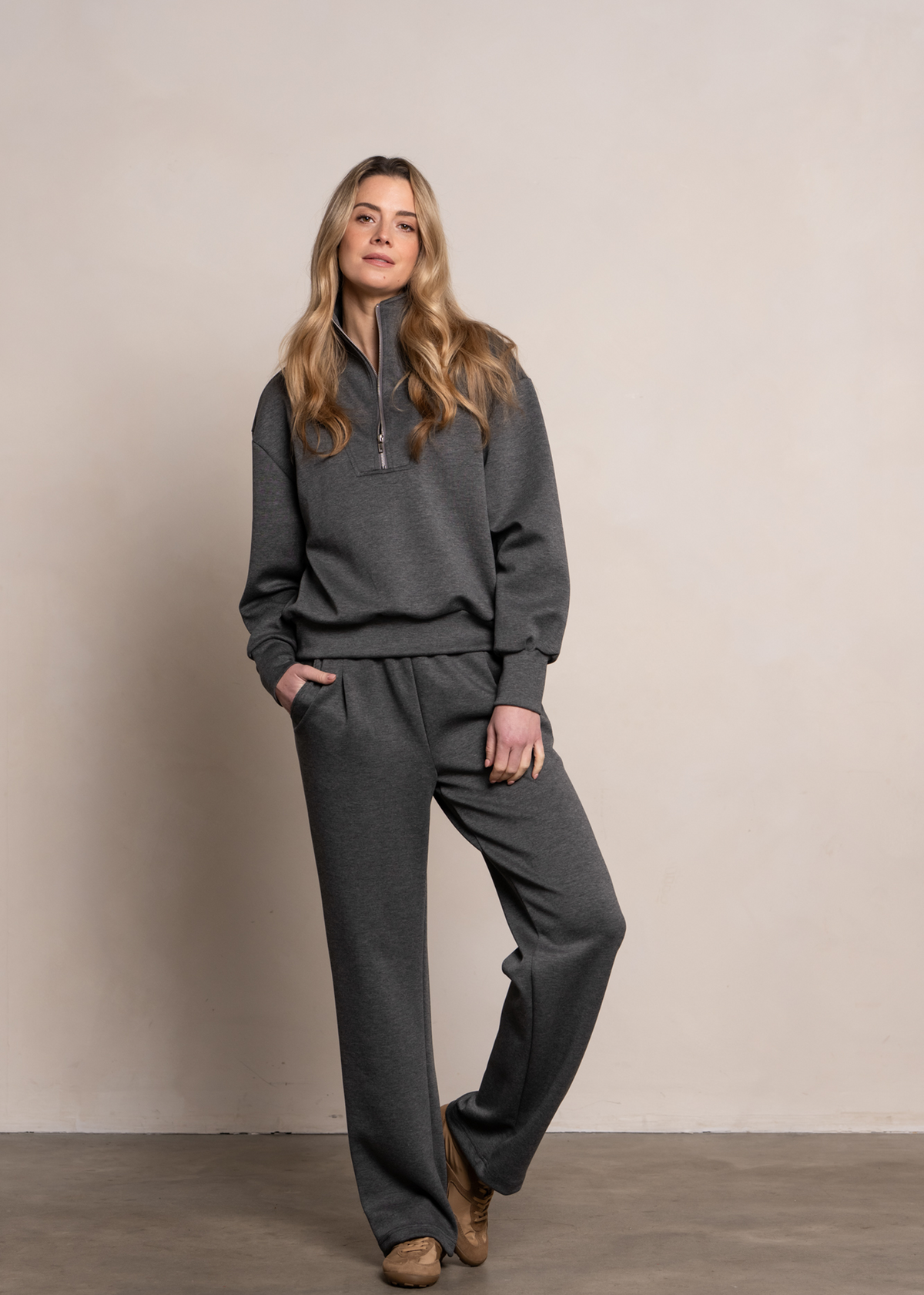Montana Trousers - Antracite Melange