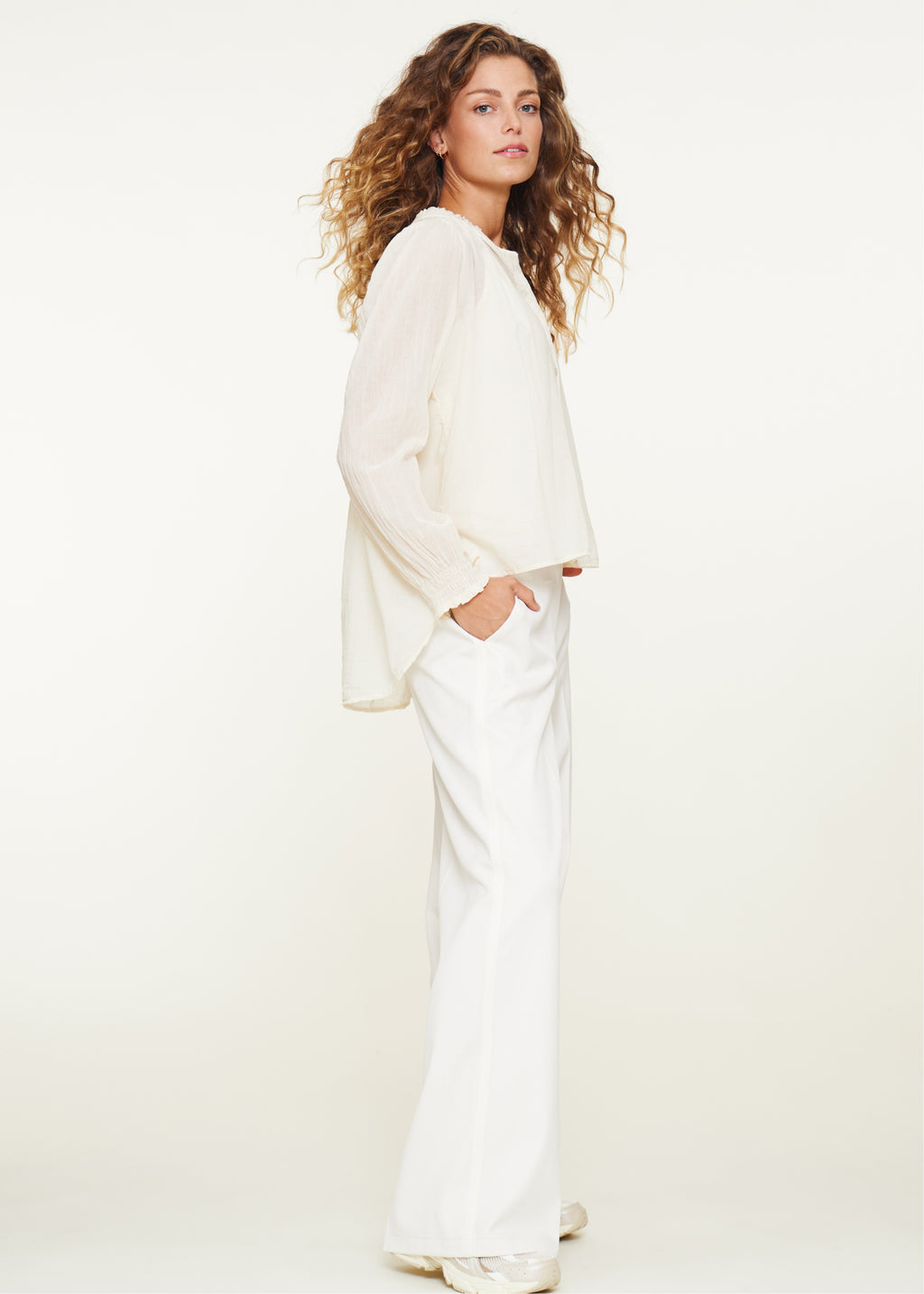 Palmero Pants Egret