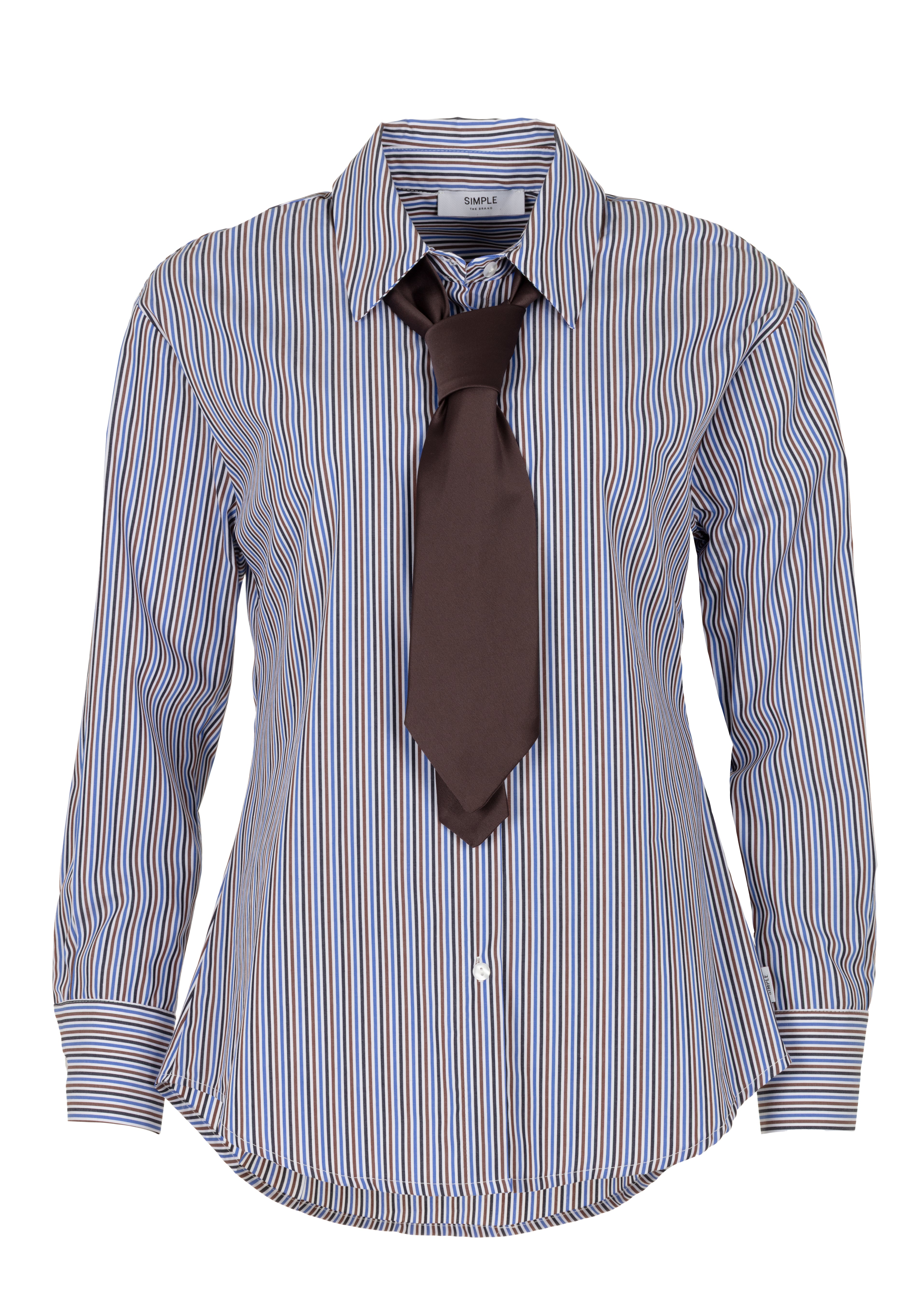 Nansi Blouse - Cacao Ice Blue