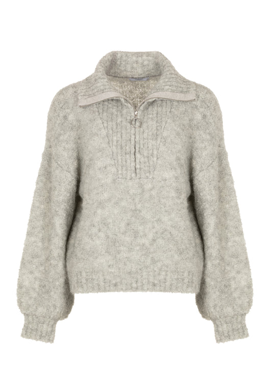 Nova Lt Sweater Grey Mel
