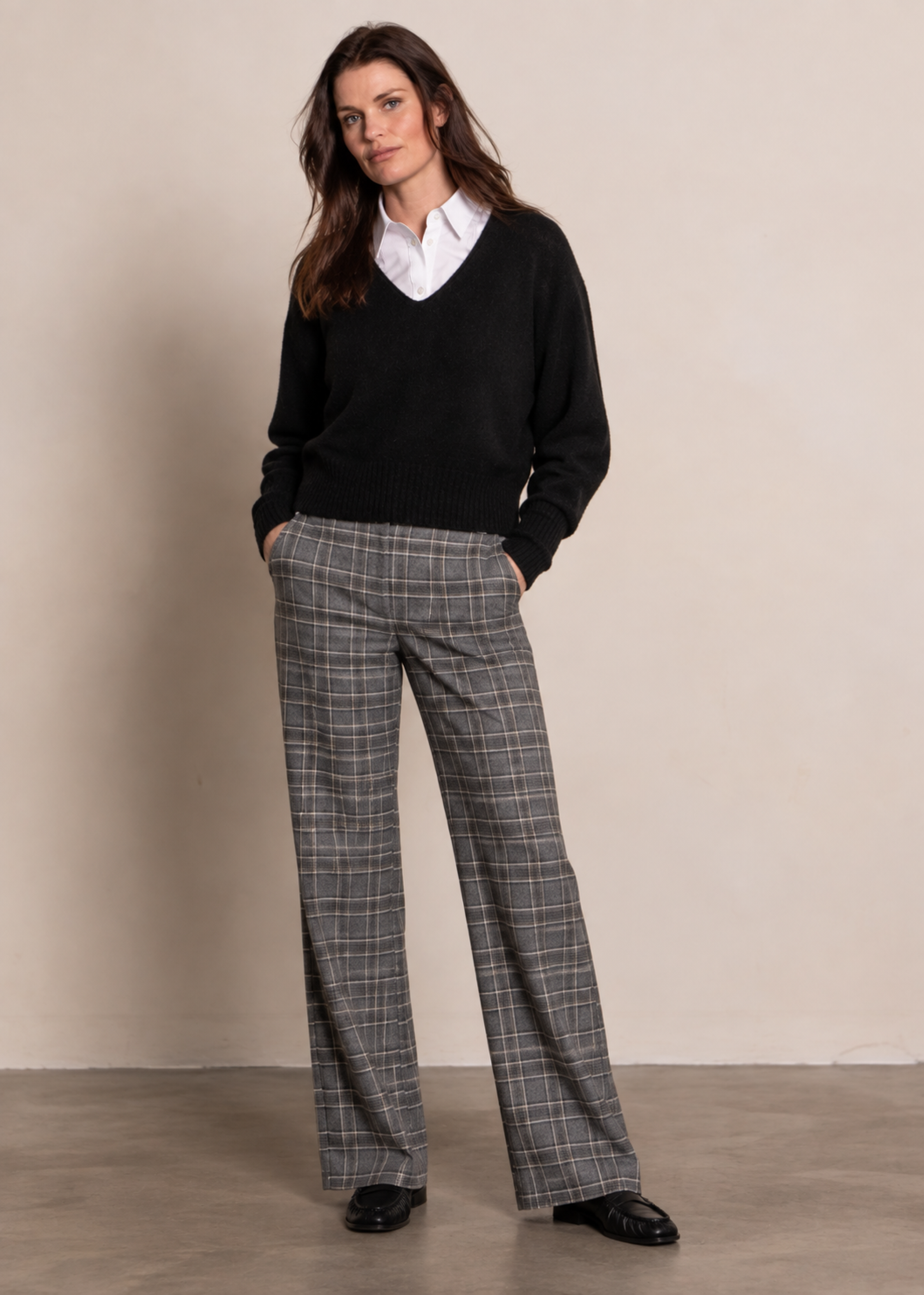 Oslo Broek - Grey Check