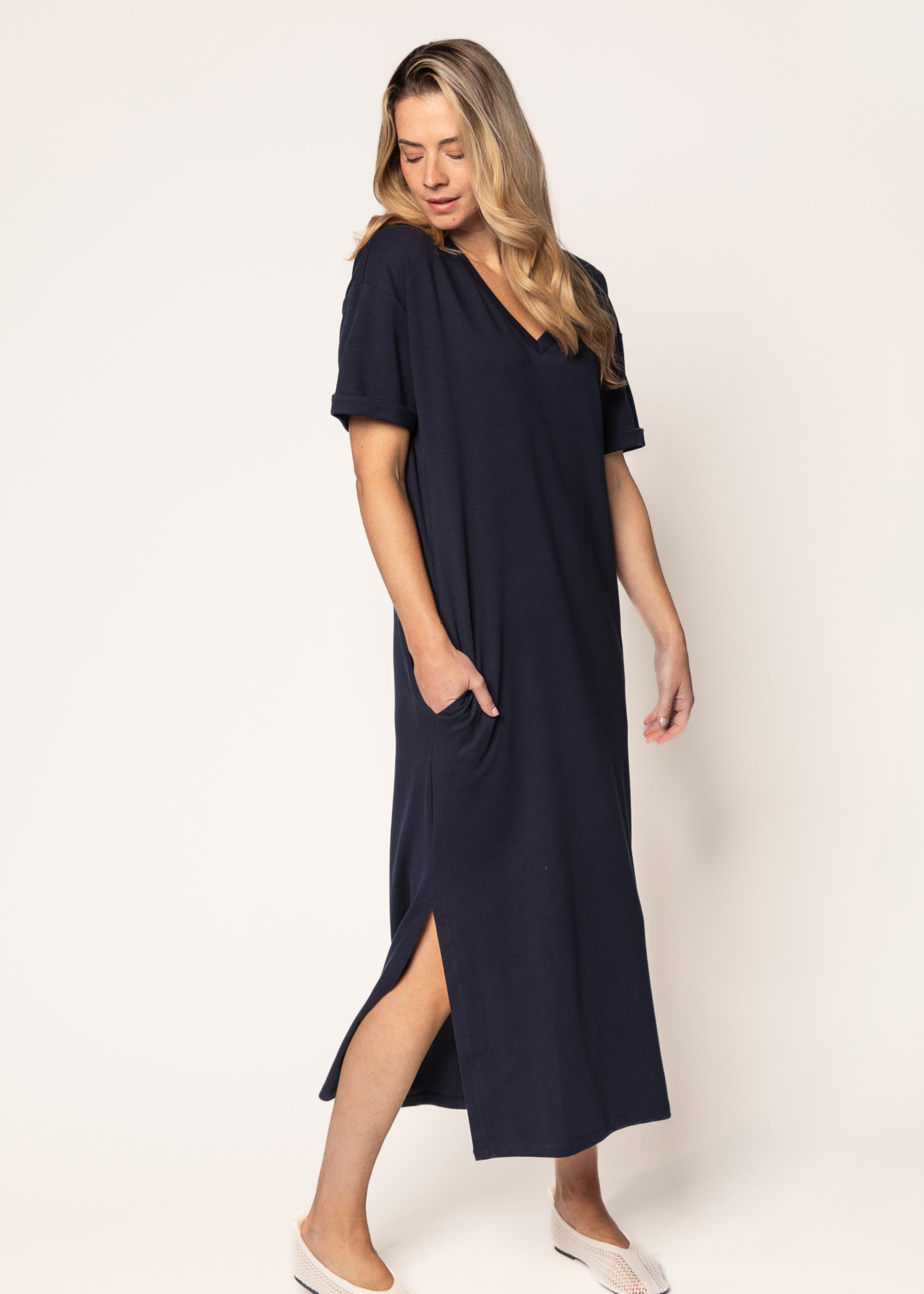 Pauly Dress Marine
