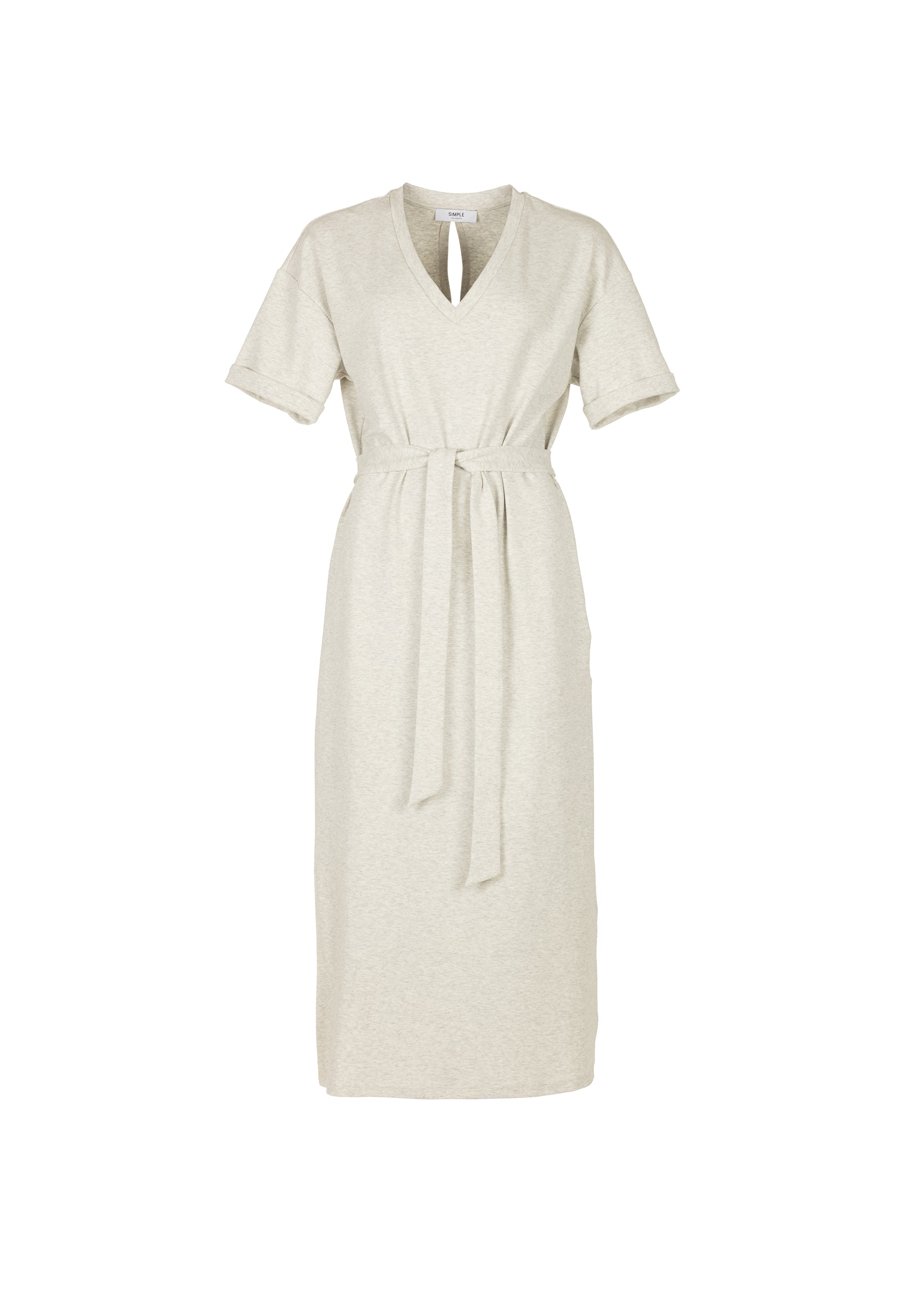 Pauly Dress Grey Melange