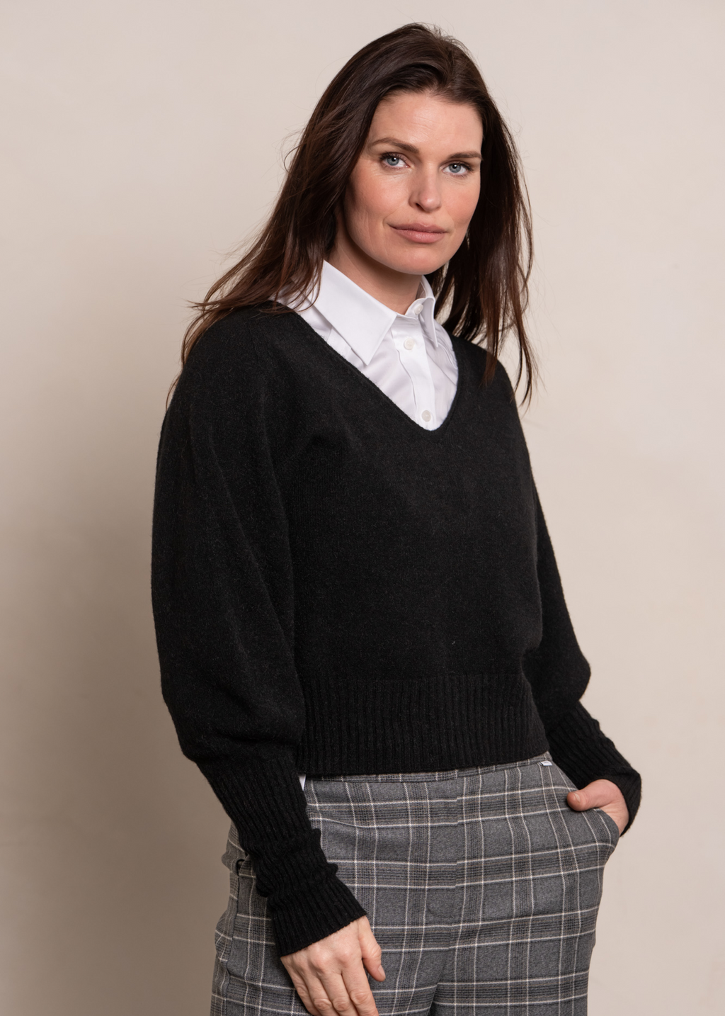 Oslo Broek - Grey Check