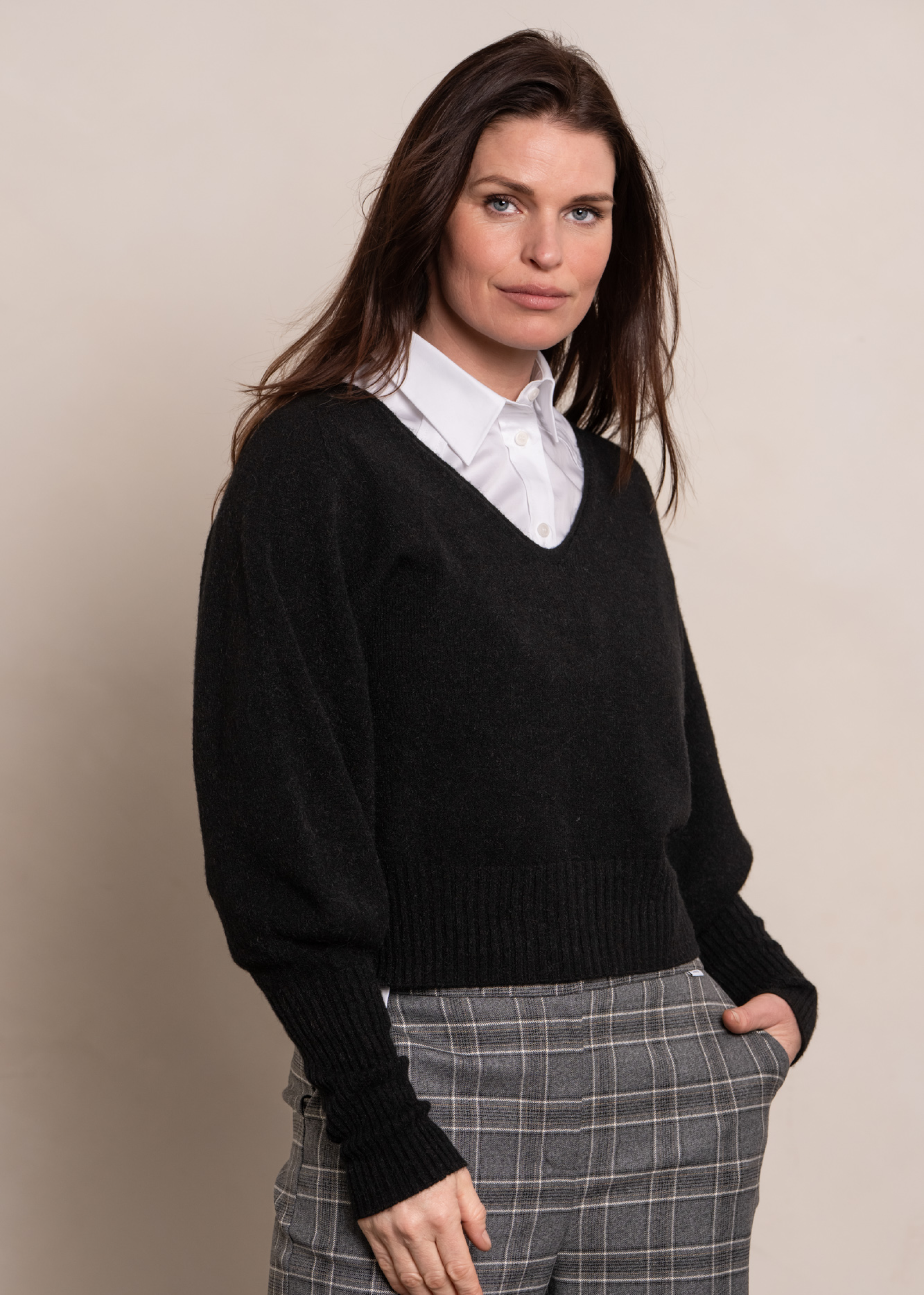 Oslo Broek - Grey Check