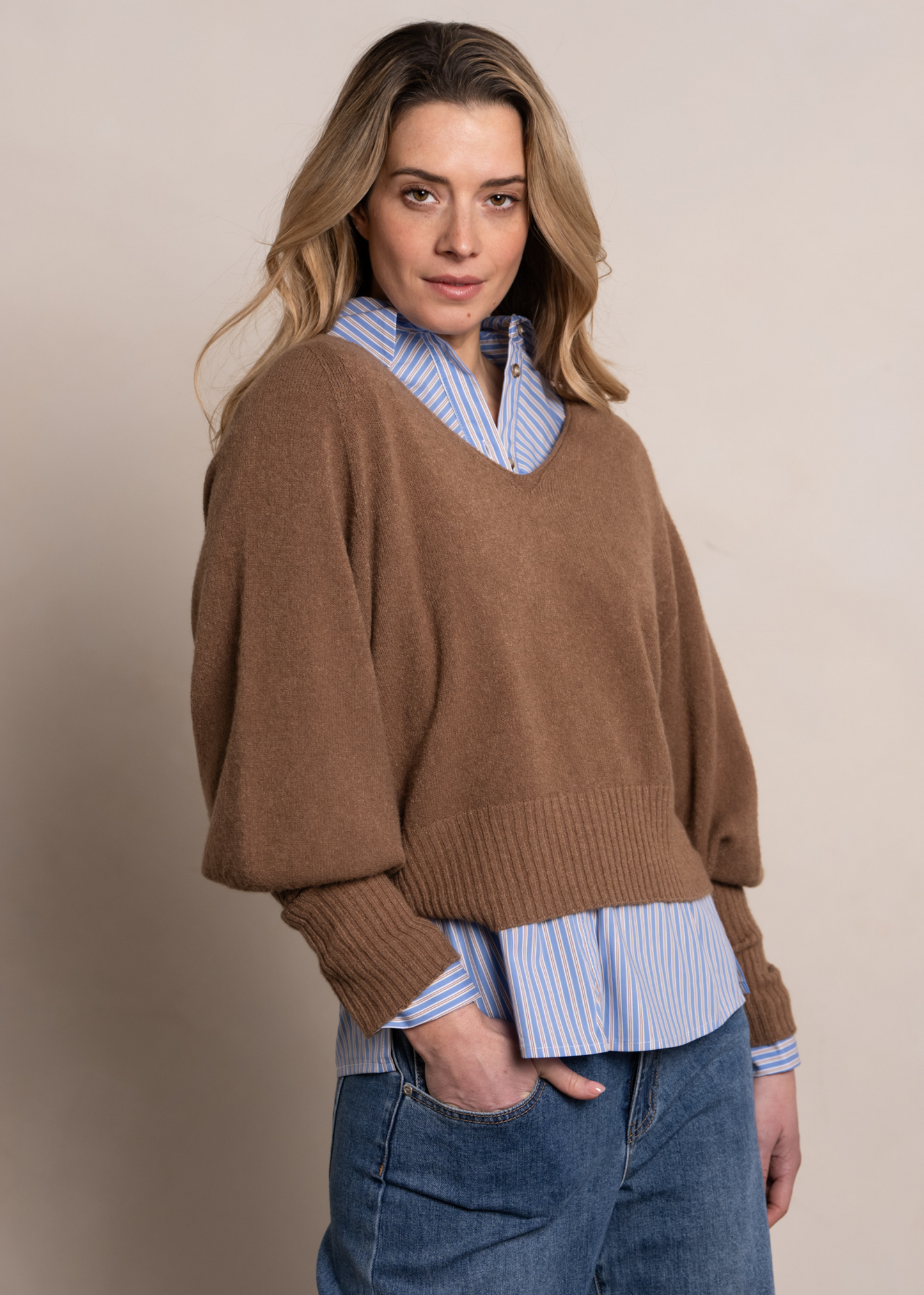 Phia Knit - Camel