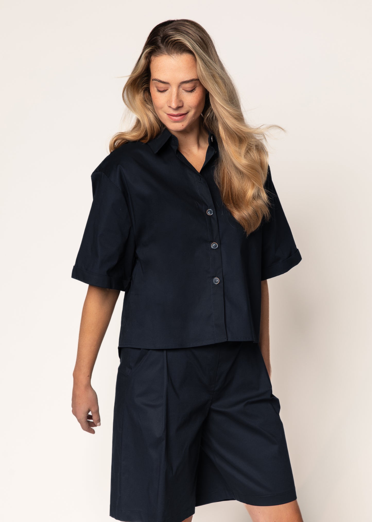 Quenty Blouse Marine