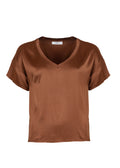 Sally T-shirt Bruin 