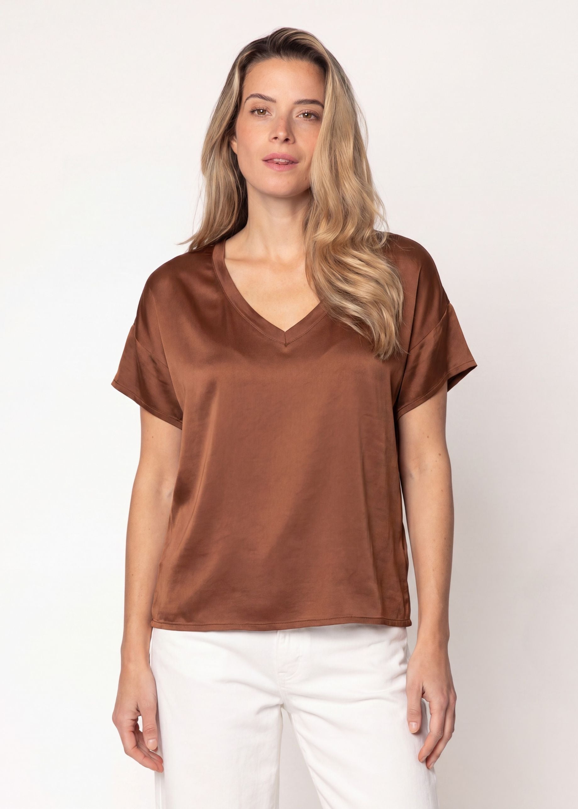 Sally T-shirt Mocca