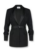 Scarlet Blazer Black Beauty