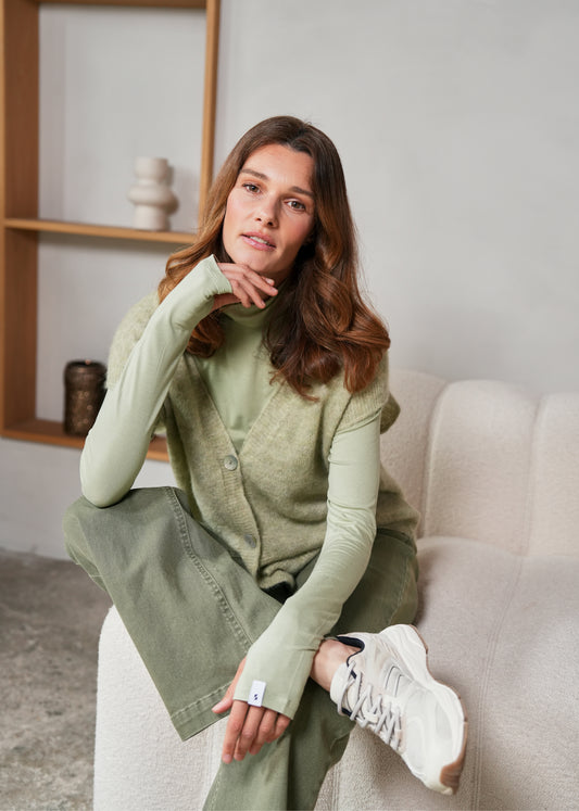 Salina Long sleeve top Oliva