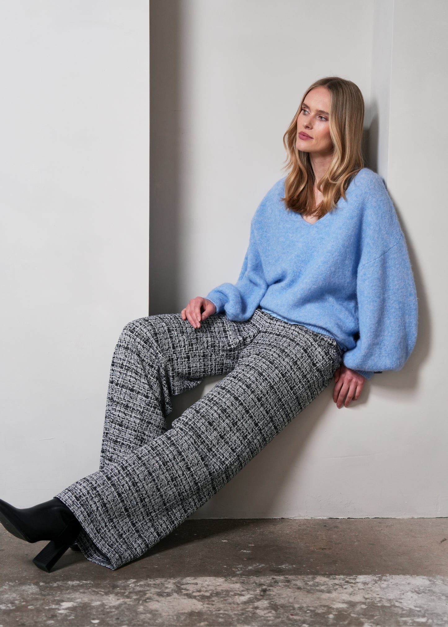 Josefina Pants Black Mel