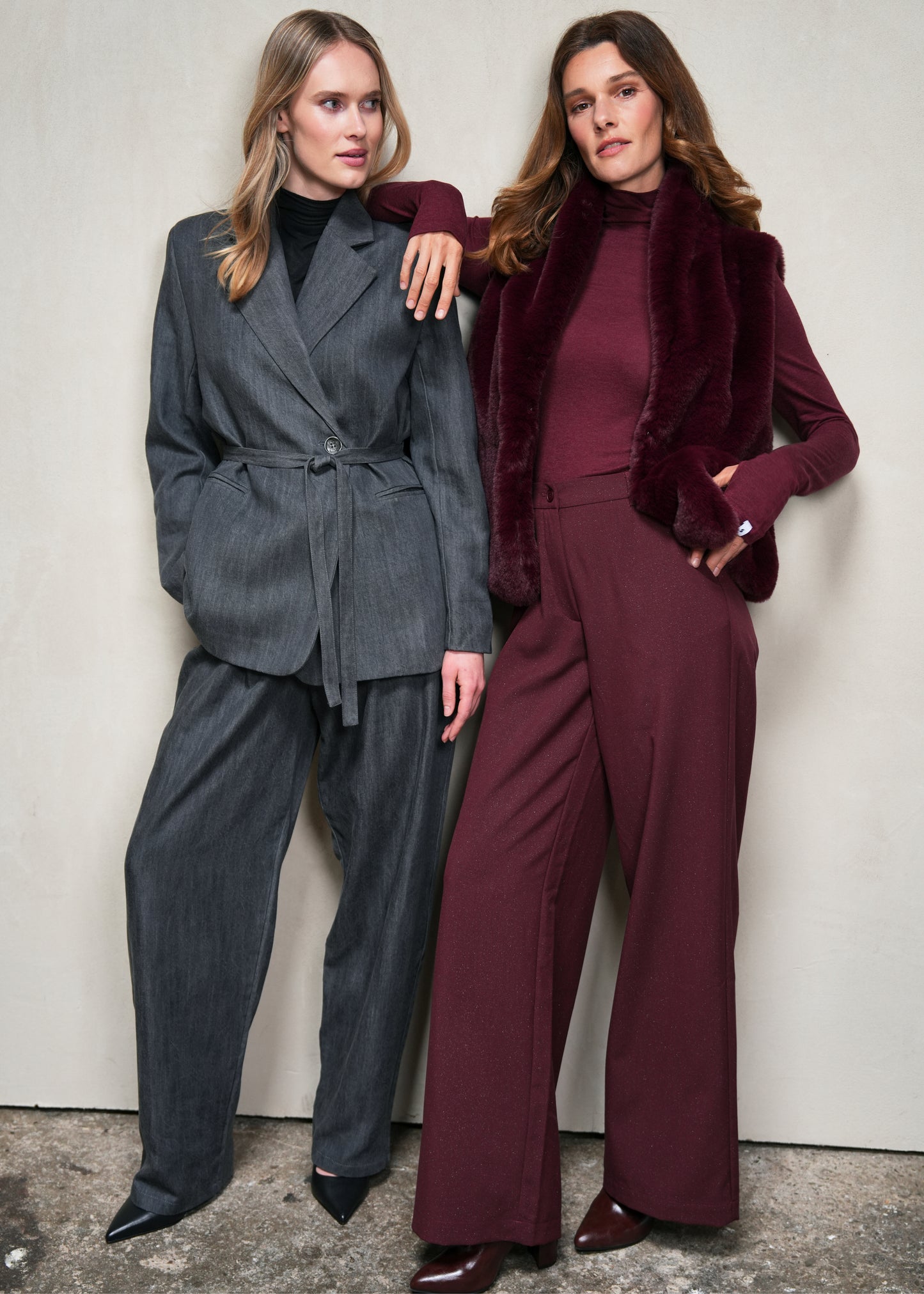 Zanesse Gilet Burgundy
