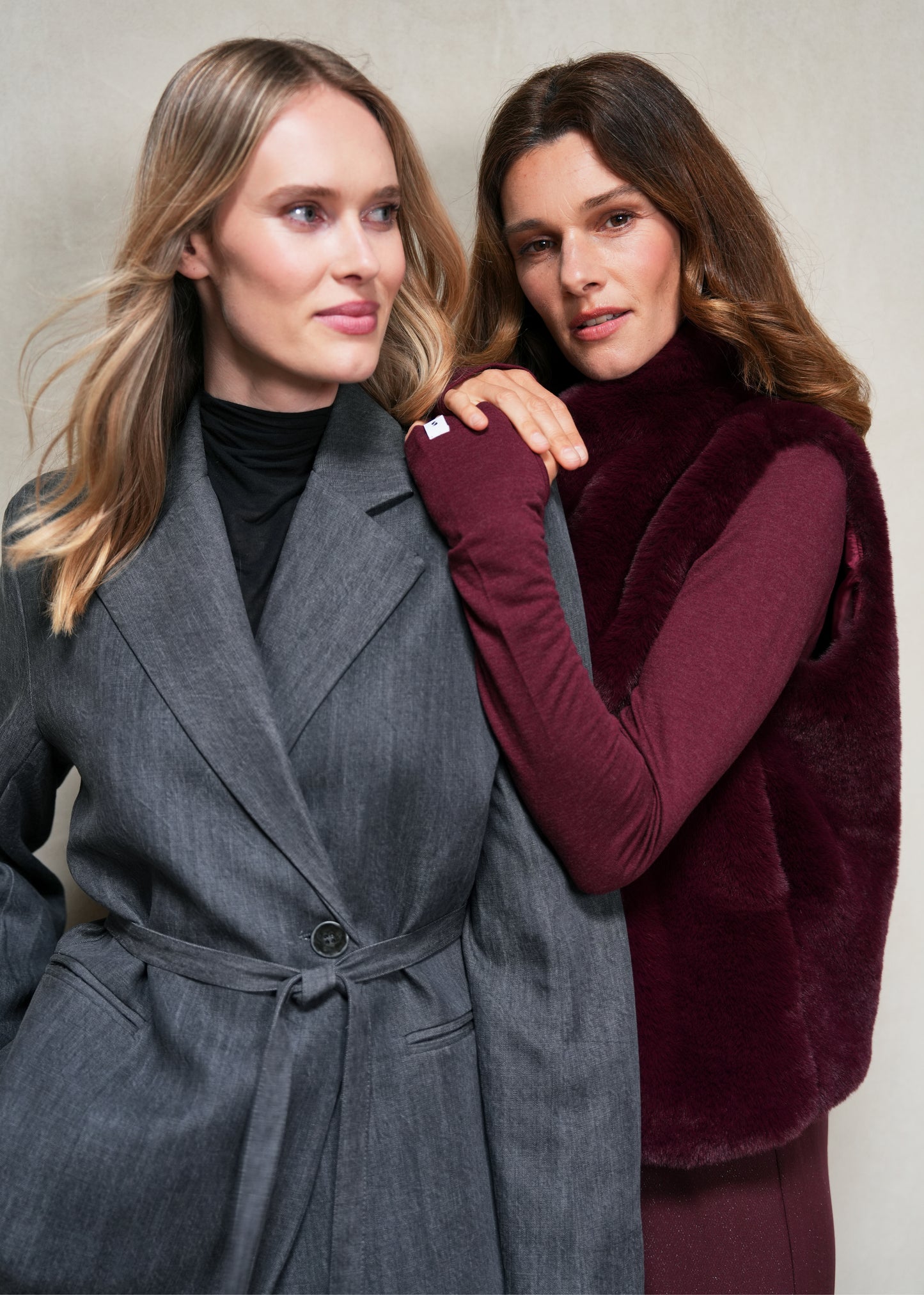 Zanesse Gilet Burgundy