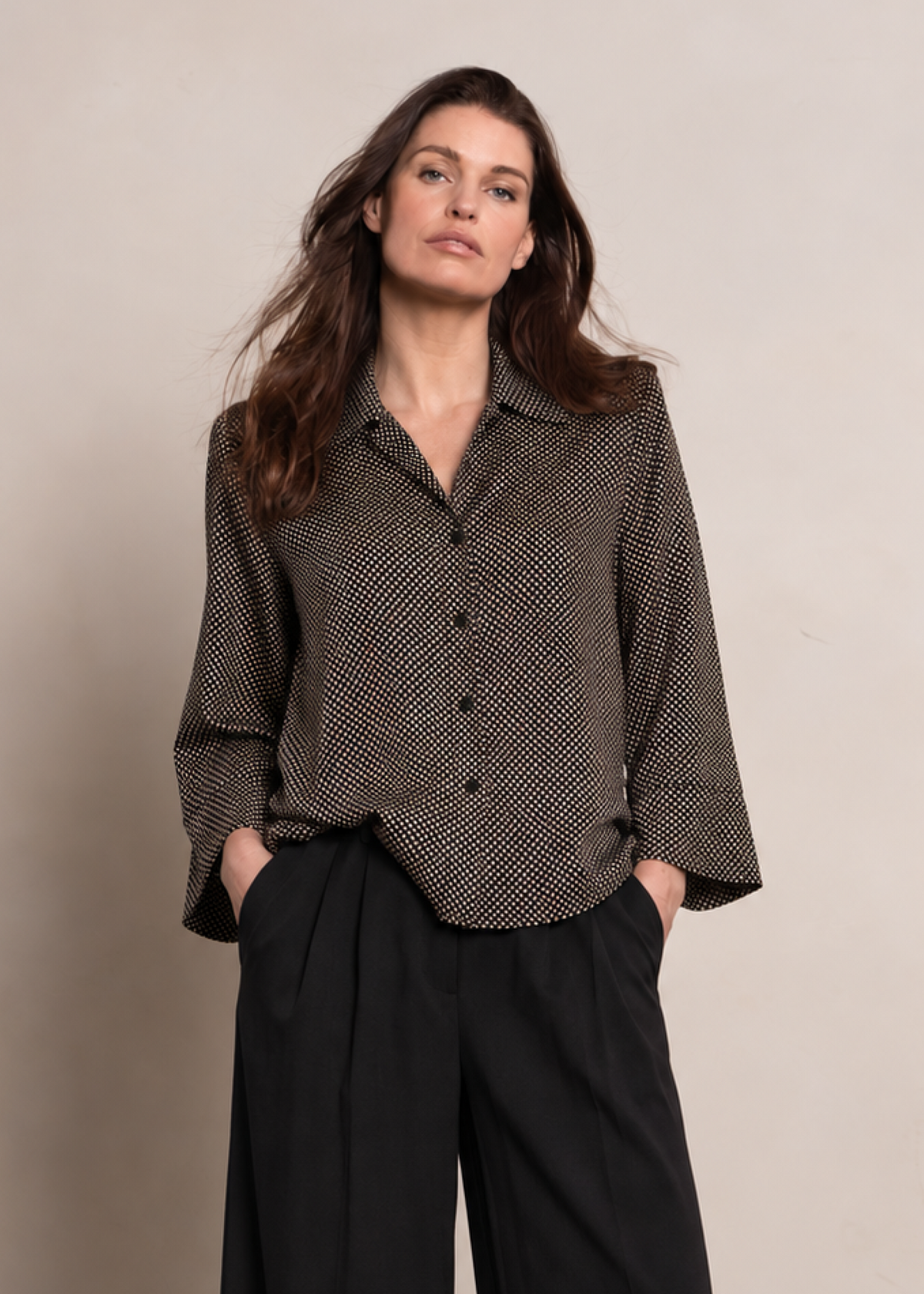 Stefine Blouse - Amarone
