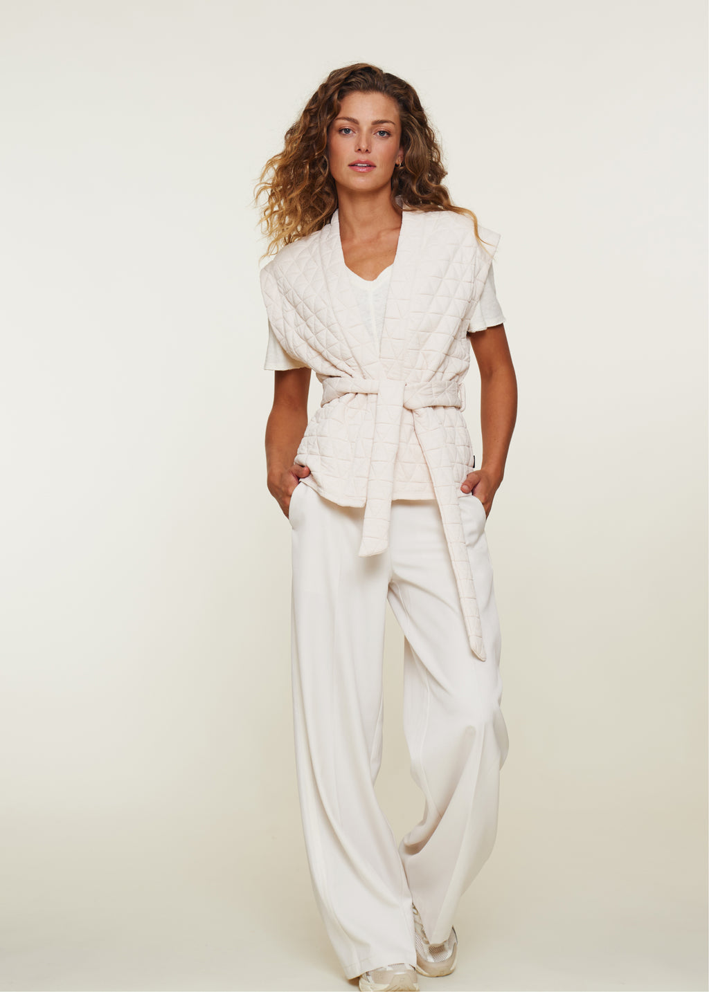 Palmero Pants Egret